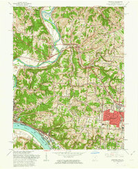 Addyston 1960 topographic map preview