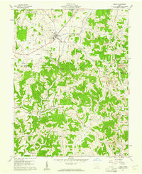 Albany 1960 topographic map thumbnail