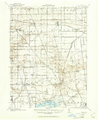 Alger 1913 topographic map thumbnail