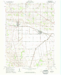 Alger 1961 topographic map thumbnail