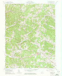 Allensville 1961 topographic map thumbnail