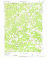 Allensville 1961 topographic map thumbnail