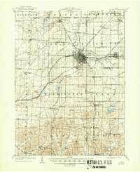 Alliance 1909 topographic map thumbnail