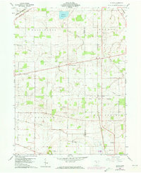 Alvada 1960 topographic map thumbnail