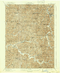 Antrim 1911 topographic map thumbnail