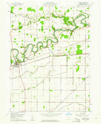 Antwerp 1960 topographic map thumbnail