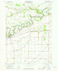 Antwerp 1960 topographic map thumbnail