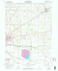 Arcadia 1960 topographic map thumbnail