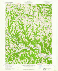 Armstrongs Mills 1960 topographic map thumbnail