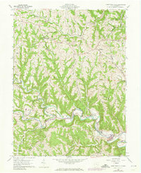 Armstrongs Mills 1960 topographic map thumbnail