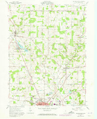 Ashland North 1961 topographic map thumbnail