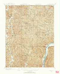 Athalia 1906 topographic map thumbnail