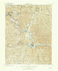 Athens 1903 topographic map thumbnail