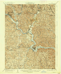Athens 1905 topographic map thumbnail