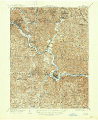 Athens 1905 topographic map thumbnail