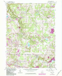 Aurora 1962 topographic map thumbnail