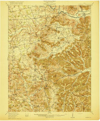 Bainbridge 1917 topographic map thumbnail