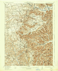 Bainbridge 1917 topographic map thumbnail