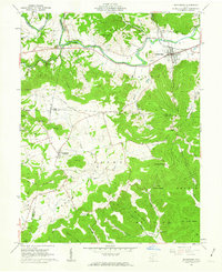 Bainbridge 1961 topographic map thumbnail
