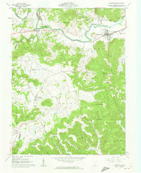 Bainbridge 1961 topographic map thumbnail