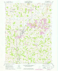 Baltic 1961 topographic map thumbnail