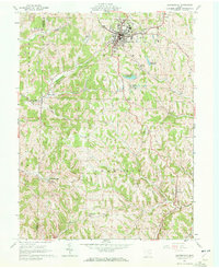 Barnesville 1961 topographic map thumbnail