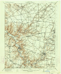 Batavia 1916 topographic map preview