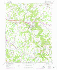 Batavia 1965 topographic map preview