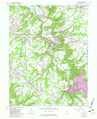 Batavia 1965 topographic map preview