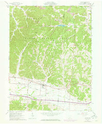 Beaver 1961 topographic map thumbnail