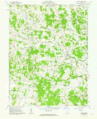 Belfast 1961 topographic map thumbnail