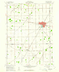 Deshler 1960 topographic map thumbnail