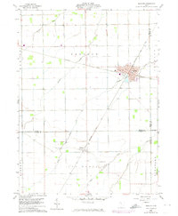 Deshler 1960 topographic map thumbnail