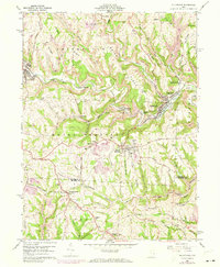 Dillonvale 1960 topographic map preview