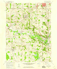 Doylestown 1958 topographic map thumbnail
