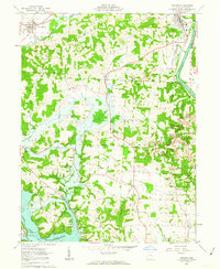 Dresden 1962 topographic map thumbnail