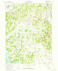 Dresden 1962 topographic map thumbnail