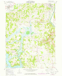 Dresden 1962 topographic map thumbnail