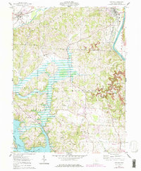 Dresden 1962 topographic map thumbnail