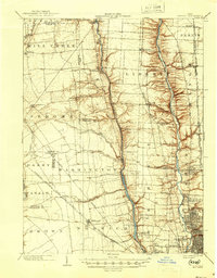 Dublin 1903 topographic map preview