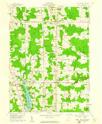 East Claridon 1959 topographic map thumbnail