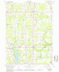 East Claridon 1959 topographic map thumbnail