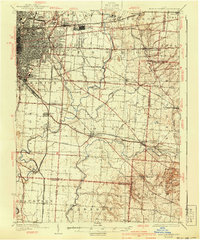 East Columbus 1925 topographic map thumbnail