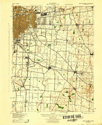 East Columbus topographic map thumbnail