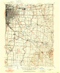 East Columbus 1925 topographic map thumbnail