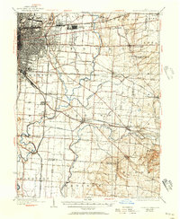 East Columbus 1925 topographic map thumbnail