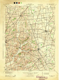 East Liberty 1944 topographic map thumbnail