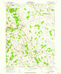 East Liberty 1961 topographic map thumbnail