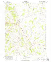 East Liberty 1961 topographic map thumbnail