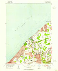 Eastlake 1953 topographic map thumbnail